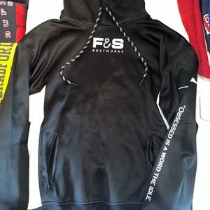 F&S Boatworks fishing hoodie